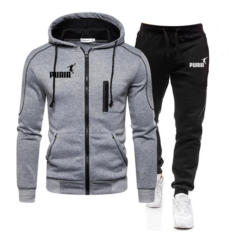 Winter Clothing Pk - 2026년 남성용 지퍼형 캐주얼 재킷 세트,