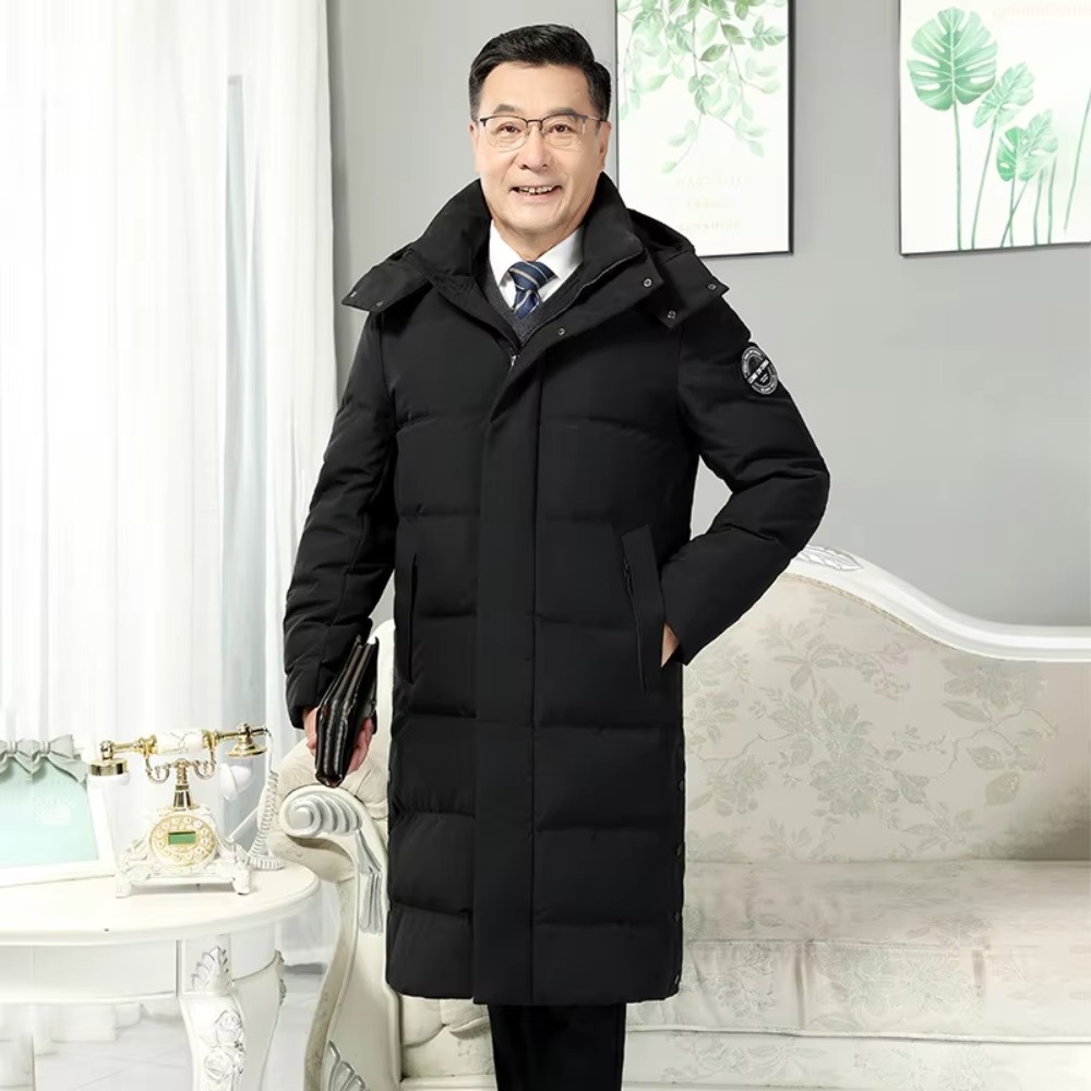 남성용 푸퍼 다운 코트, 흰색 거위 깃털 재킷, 남성용 - Winter Clothing Hiking 리뷰 및 가격