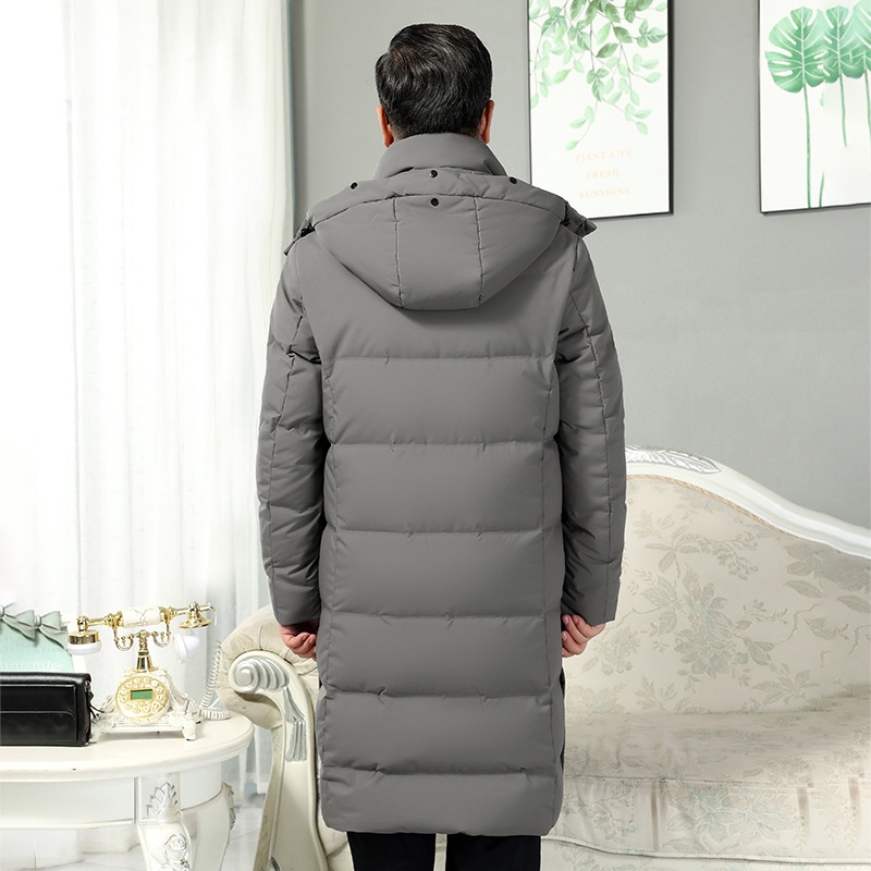 남성용 푸퍼 다운 코트, 흰색 거위 깃털 재킷, 남성용 - Winter Clothing Hiking 리뷰 및 가격