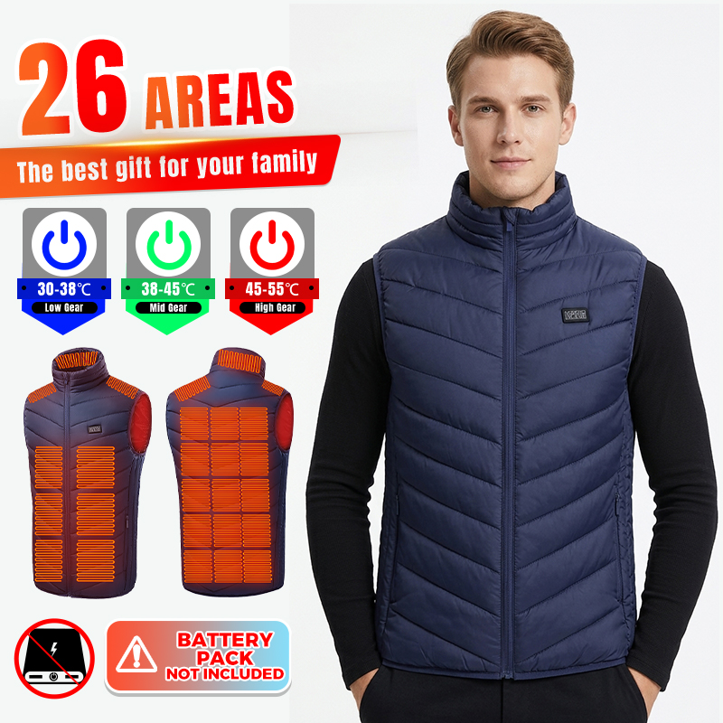 스마트 온열 조끼, 26개 구역, 남성용/여성용, 겨울 - Winter Clothing Hiking 리뷰 및 가격